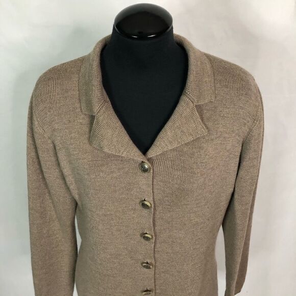 Vintage Laura Ashley Pure Wool Sweater - Women’s L - Picture 4 of 8